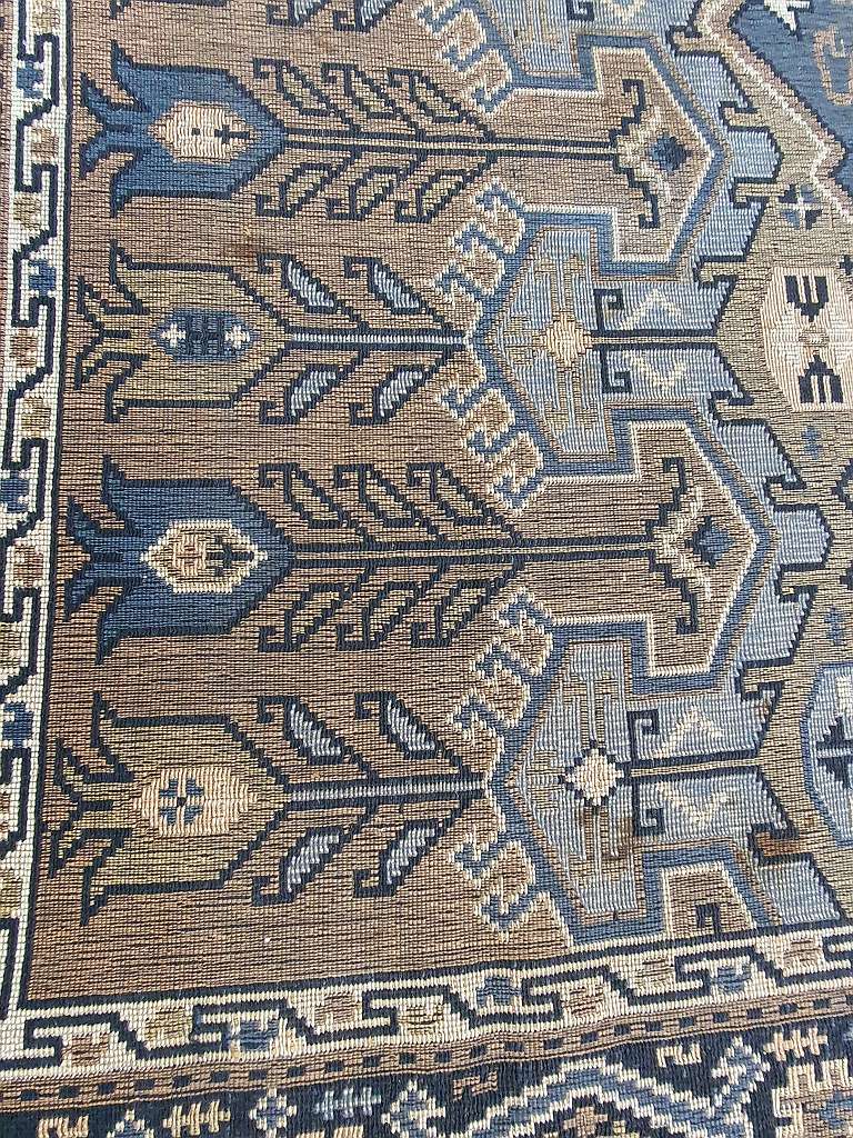2 x rumänische " PIROTS " Art Plaids. - 170x170cm - ausgesprochen selten