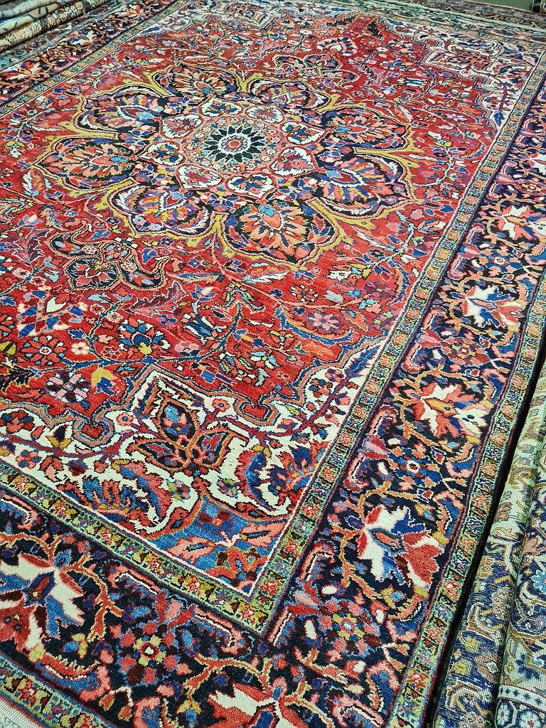 Perserteppich " HERIZ Bachscheich" 373x260cm - eine seltene Rarität - Top Zustand.