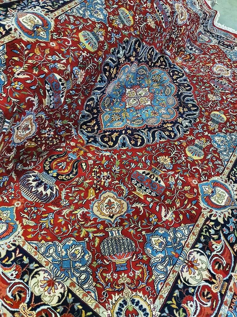 Perserteppich " KASCHMAR " 360x250cm - TOP Zustand - edel und selten - neuwertig.