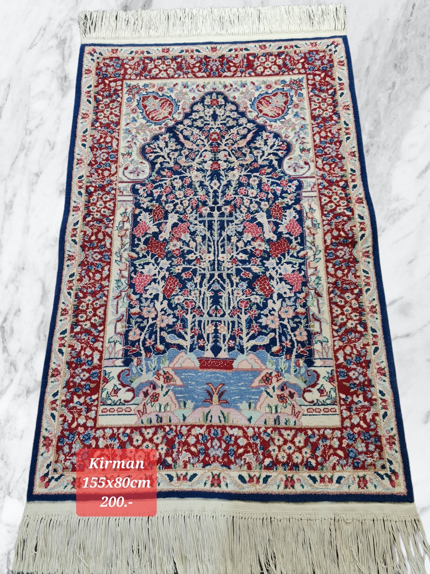 2 x KIRMAN 130x80cm - Top Zustand