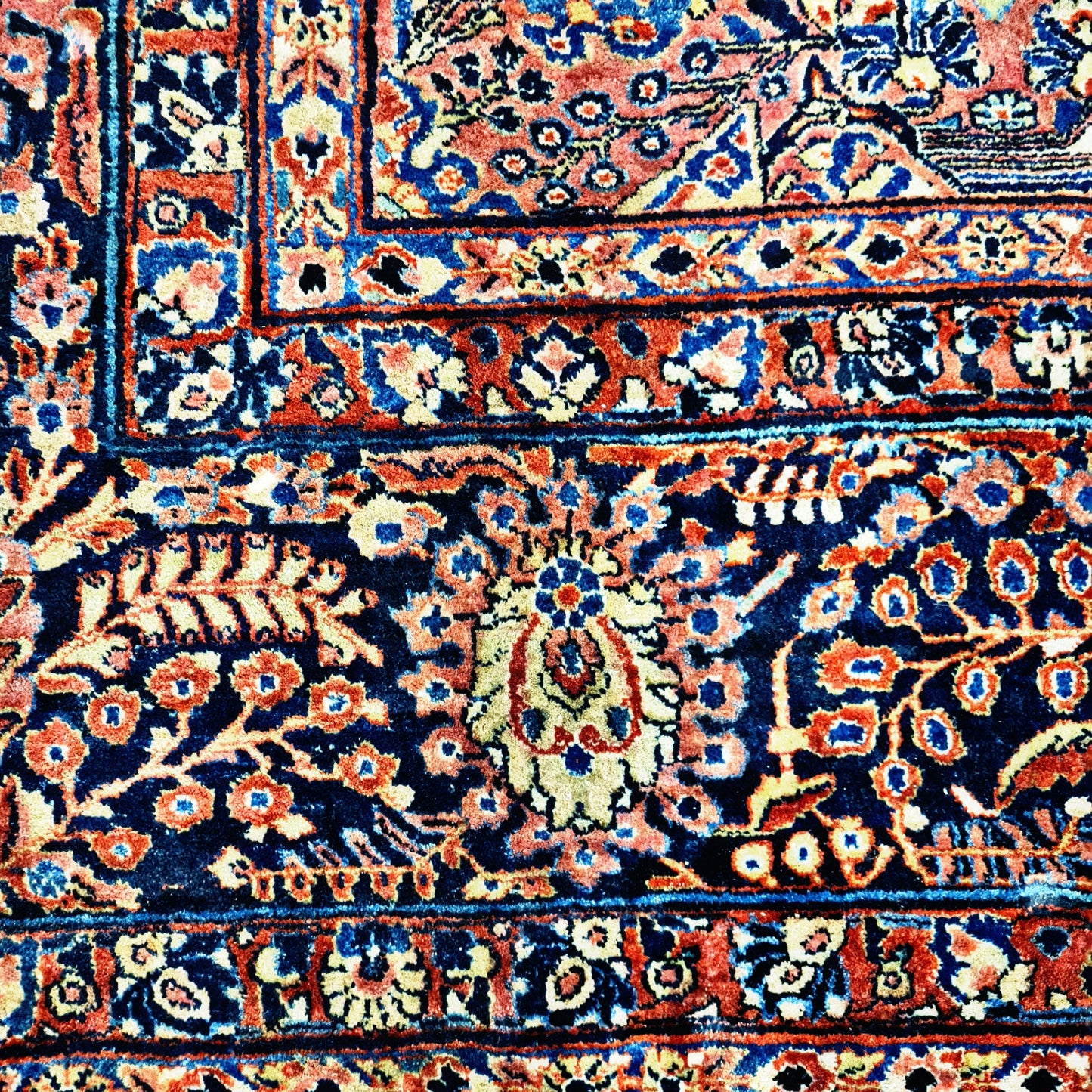 US Sarough - Re-Import - 610x375cm - überaus selten und wertvoll.