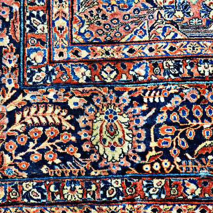 US Sarough - Re-Import - 610x375cm - überaus selten und wertvoll.