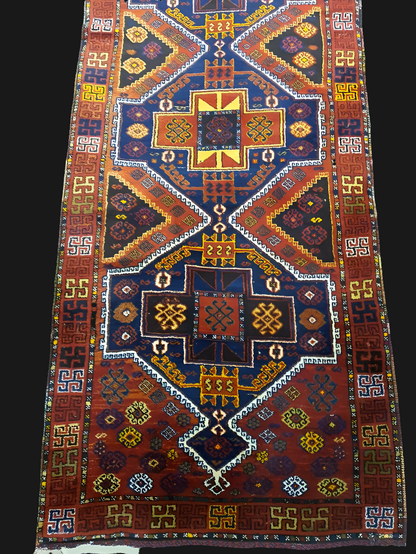 Antiker "KARABACH " 275x95 cm - aus 1920 - super Zustand - Sammlerstück