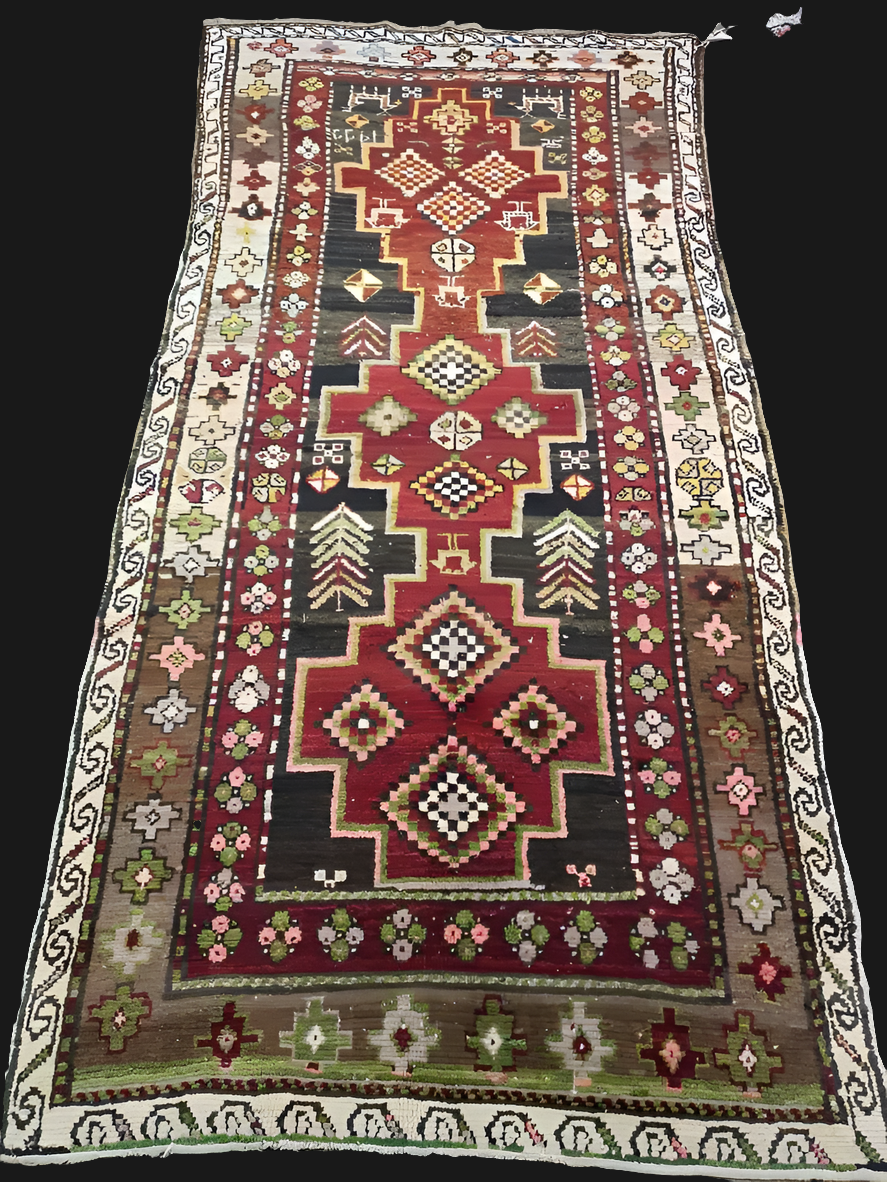 Antiker "KARABACH " 230x105 cm - aus 1930 - super Zustand - Sammlerstück