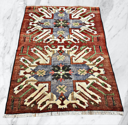 Seltener Adler Kazak - 150x100cm - sehr gute Schurwolle